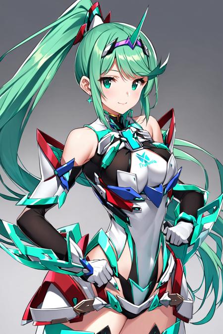 29407-742177612-1girl,pneuma (xenoblade),green eyes,long hair,breasts,ponytail,bangs,green hair,solo,large breasts,tiara,very long hair,swept ba.png